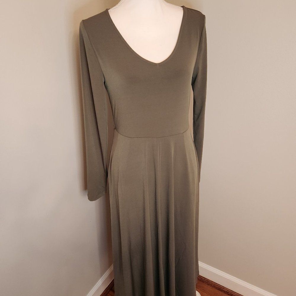 Green Alfani Midi Dress